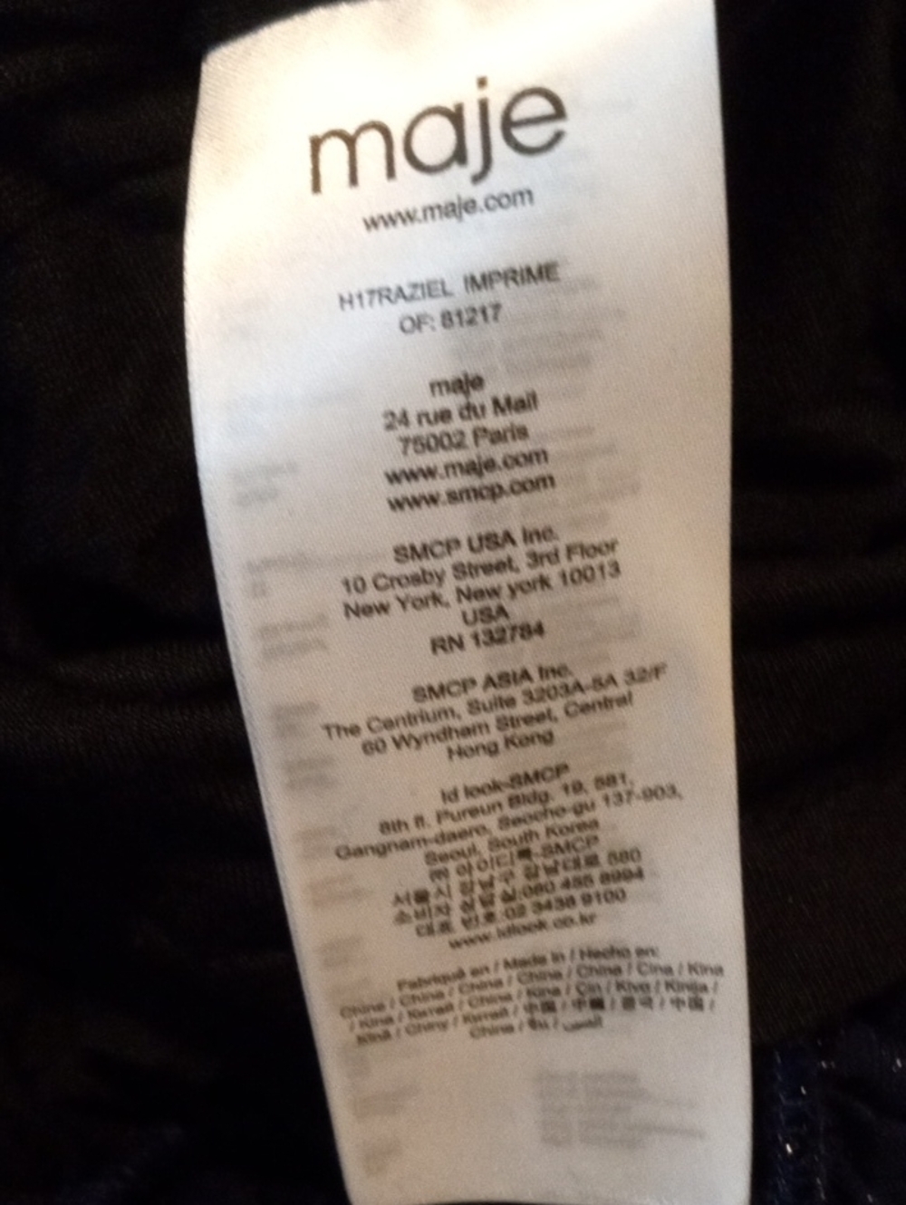 Maje Dress Tags - Picture 4 of 11